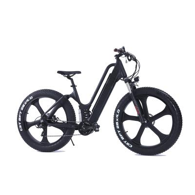 China Multifunctional full suspension fat tire carbon ebike for sale