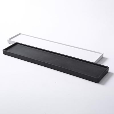 China New Product Concrete Tray Custom Concrete Tray Stocked Concrete Jewelry Tray for sale