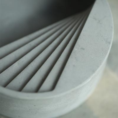 China 2022 modern high quality luxury modern cement plant flower pot custom size concrete garden pot small volume for sale