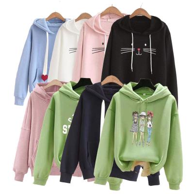 China Custom Made Cute Anti-Wrinkle D Oversized Fashionable Hoodies For Girl s Teenage Girls Cute Hoodie s Sweatshirt Trendy Hoodie s For Girls for sale