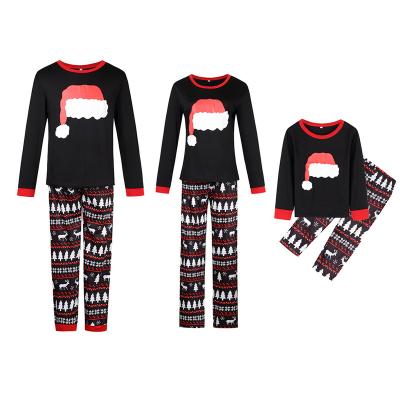 China 2020 New Arrival Family Christmas QUICK DRY Pajamas Matching Sets Cotton Couples Pajamas Sets Family Christmas Design Pajamas Family Sets for sale