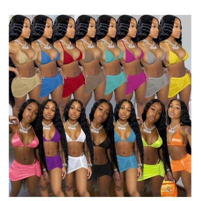 China Wholesale Breathable Strappy Swimwear Lady Women Swimwear Beach Wear Sexy Bikinis Maillot De Bain Trajes De Bano Bathing Suits Summer 2pcs for sale