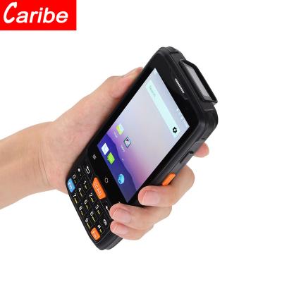 China Rugged Pda Handheld Computer Caribe Android Barcode Scanner With Gps Gsm SD Card Slot For Warehouse Logistic Industry for sale