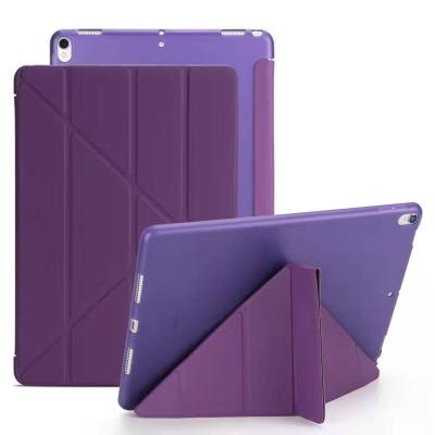 China Detachable Auto-Sleep Silicone Magnetic Cover Shockproof Magnetic Leather Tablet Case 10.2 Inch With Pencil Holder For Apple iPad Case Tablet for sale