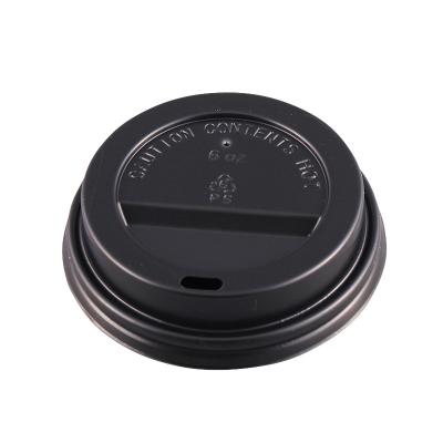 China Non Spill Factory Direct Selling Customized 6oz 72mm Plastic Coffee Cup Paper Lid for sale