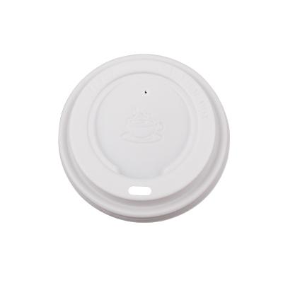 China Non Spill Disposable OEM 7/9oz 76mm Plastic Pla PS PP Material Lid For Coffee Cup Lid for sale