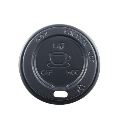 China Food Grade Non-Refillable Disposable Hot Cup Lid Customizable Coffee Mug Lid for sale