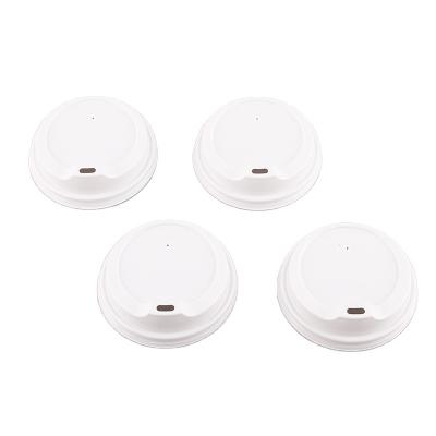 China Non-Refillable Disposable Plastic Coffee Cup Cover Plastic Lids for sale