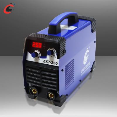 China ZX7-250 PORTABLE portable home use Muttahida Majlis-e-Amal 250 IGBT ZX7 ARC Muttahida Majlis-e-Amal MINI Welder Inverter Welding Machine for sale