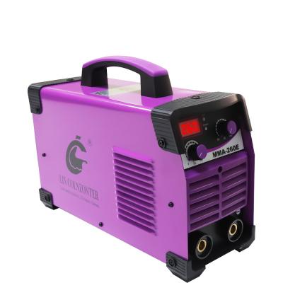 China PORTABLE portable home use ARC Muttahida Majlis-e-Amal 260 IGBT MINI Welder Inverter Welding Machine for sale