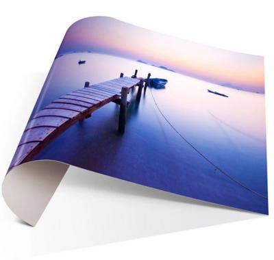 China Super White Polyester A4 / A3 Inkjet Printing Photopaper Sheet for sale