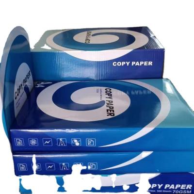 China OEM Brand 70gsm 75gsm 80gsm A4 Office Copy Paper Qingyue Blank Printer Bond Paper Wholesale Draft Paper for sale