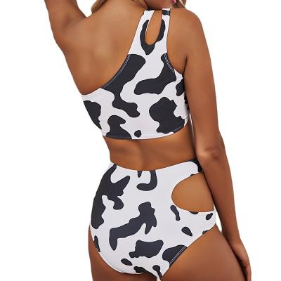 China Wholesale Women's Sexy Waist Bikini QUICK DRY Top Split Swimsuit Summer Floral Beach Wear Quick Dry Swimwear for sale