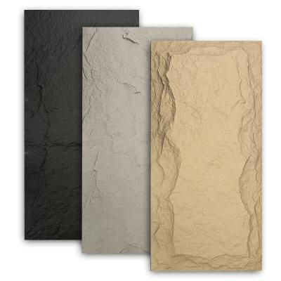 China Fireproof PU Stone Wall Panel PU Rock Panel Faux Stone Panel Wall Veneer Wall Panel Soft PU Stone Wall Tile Devine Mushroom Stone for sale