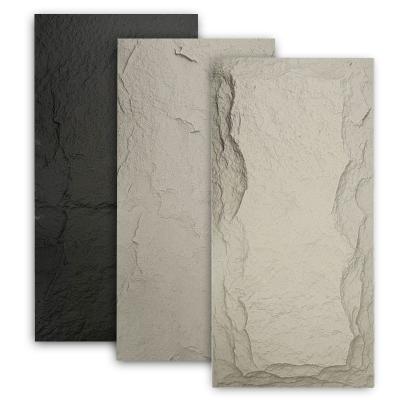 China Fireproof Artificial Stone Wall Panel PU Stone 3D Wall Panel PU Interior Wall Mushroom Faux Stone Panels for sale