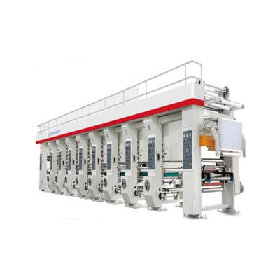 China Roto Gravure Printing 6/8/10/12 Color Computerized Automatic High Speed ​​Rotogravure Printing Machine for sale