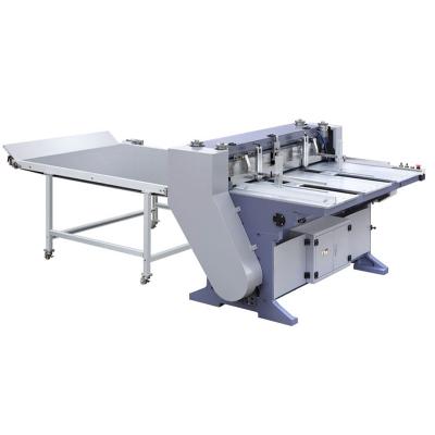 China Printing Shops Cardboard Cardboard Slitter Machine For Making Hard Cover Book Rigid Box for sale