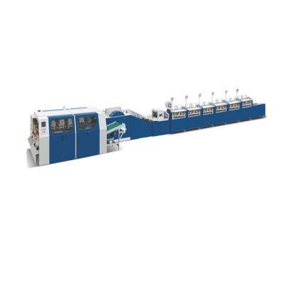 China Shops Reactive Printing Binding Line /Paper Machine for sale