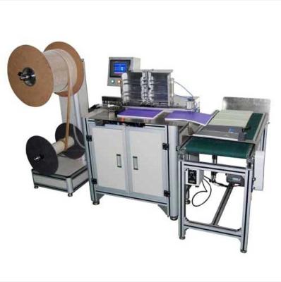 China CDM-520 Printing Shops Semi-auto Double Wire Spiral Binding Machine With Mold For Wire Books for sale