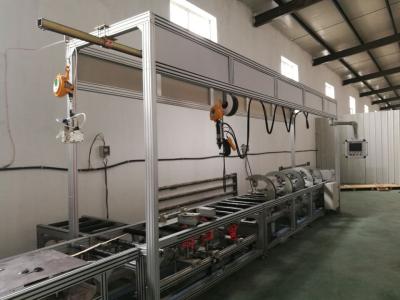 China semi automatic processing machine assembly line, Busbar fabrication equipment,semi- auto compact busbar facility, used for sale