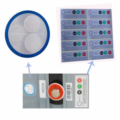 China Temperature Indicator/Temperature Monitoring Stickers for Busbar Accessory for sale