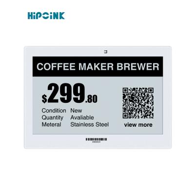 China 7.5inch Electronic E-ink E-ink Smart Labels Price Tag Digital Display Label Supermarket Labels 7.5inch for sale