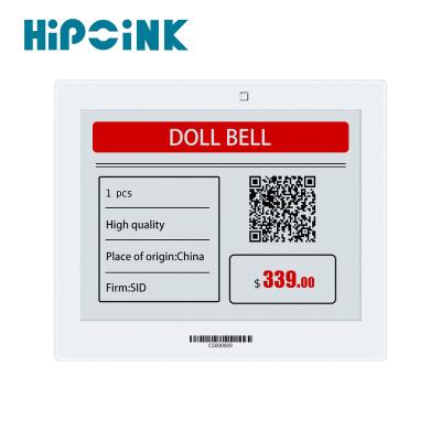 China Supermarket 5.83 Inch Price Tag Displays Using In Chain Store Medical Digital Price Tag Label for sale