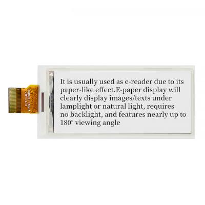 China 2.9inch-E Ink Screen E-paper Display Module Monitor,Bendable,Anti-drop and Nnot easy to break 2.9in for sale