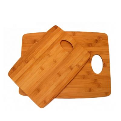 China Sustainable Daily Life Bamboo Cutting Boards Set 2 PCS Cutting Boards_BSCI Factory for sale