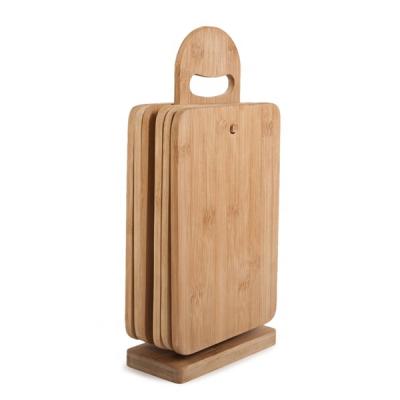 China Viable Bamboo Cutting Board Chopper Set With Holder_BSCI Factory for sale