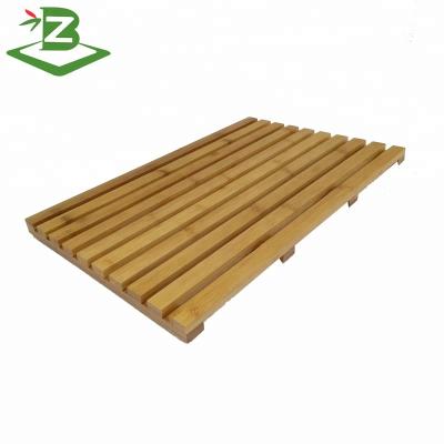 China Viable Bamboo Shower Mat Floor Non Slip Bath Mat_FSC from Bathroom and BSCI Factory for sale