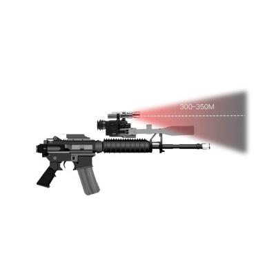 China High Impact Night Vision Hunting 6W IR Flashlight Resistance Firearm Weapons Rifle Scope NV3000 for sale