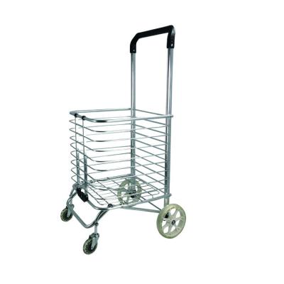 China Folding Aluminum Shopping Trolley Shopping Trolley And Carts Folding Shopping Trolley 30 Kg for sale