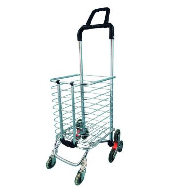 China Folding Aluminum Shopping Trolley And Carts Folding Shopping Trolley 30 Kg for sale