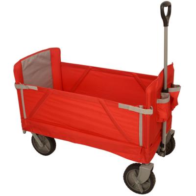 China Folding Folding Garden Beach Cart Outdoor Utility Cart With Cover Bag for sale