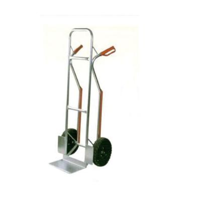 China Two Wheel Handle Hand Truck Aluminum Double Truck Hand Carry Utility Cart for sale