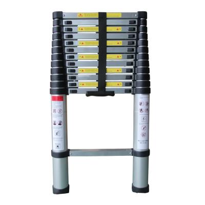 China Home Aluminum Attic Ladder 13 Steps Folding Ladder Telescopic Ladder EN131 Load 150kg for sale