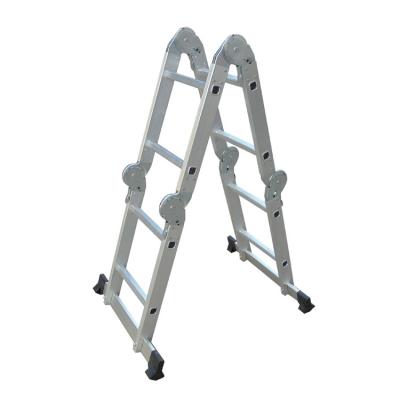 China Modern Aluminum Combination Step Foldable Hanging Extension Ladder for sale