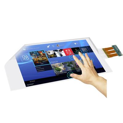 China High quality transparent multi touch screen film of the machine...etc. ATM.POS.Open frame for window glass advertising display. for sale