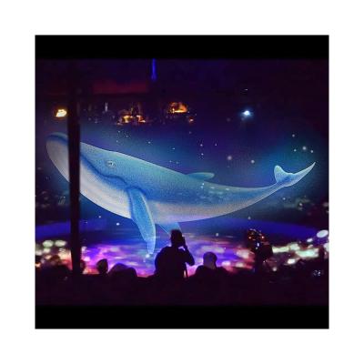 China Pepperscrim Hologram Electric Interactive 3D Projector Holographic Projection Screen Transparent for sale