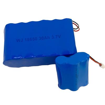 China Customisation 18650 Lithium Battery Pack 3.7V 18650 Rechargeable Li Lithium Battery for sale