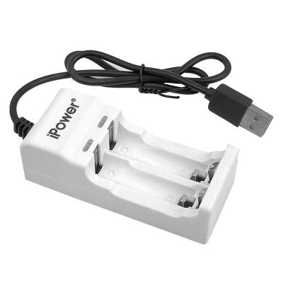 China Mini 2 Slot AA AAA 1.2V NIMH NICO Battery Charger USB Super Convenient for sale