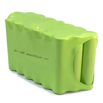 China 24v NiMH Battery Pack 850mah AAA Rechargeable Battery Pack for sale