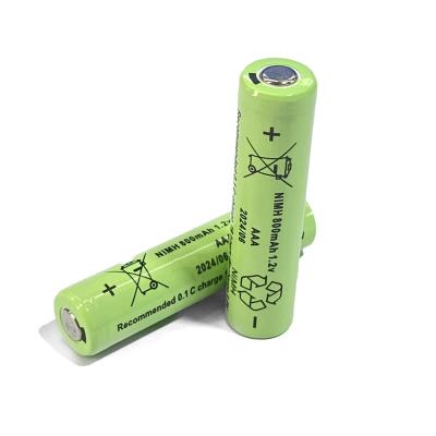 China ODM AAA NIMH Baterías recargables 1100mah 1.2 V Batería Nimh en venta