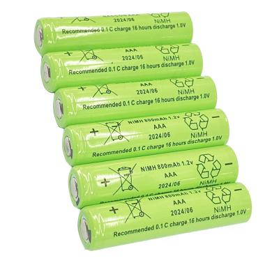 China Batería AAA NiMH personalizada de baja auto descarga 1.2V 1100mAh en venta