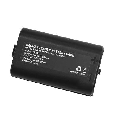 China 1400mAh Xbox Rechargeable Batteries USB Interface For XBX X/S/ONE Wireless Controller for sale