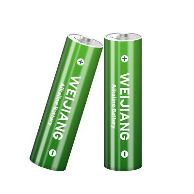 China Wholesale Customized 1.5V AA AAA Alkaline Primary Battery R06 R03 for sale