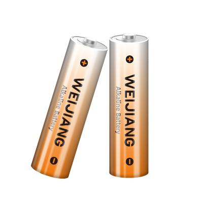 China Weijiang AA LR6 1.5V Primary Alkaline Battery Manufacturers for sale