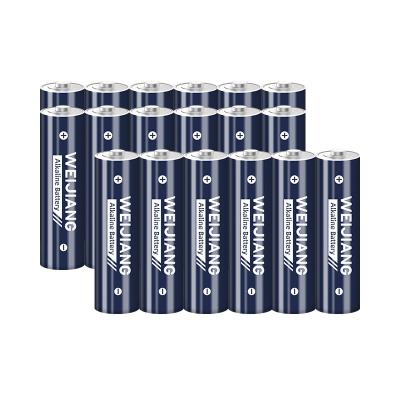 China Hight Quality LR6 AA No 5 Alkaline Primary Battery AAA LR03 1.5V Dry Batteries for sale