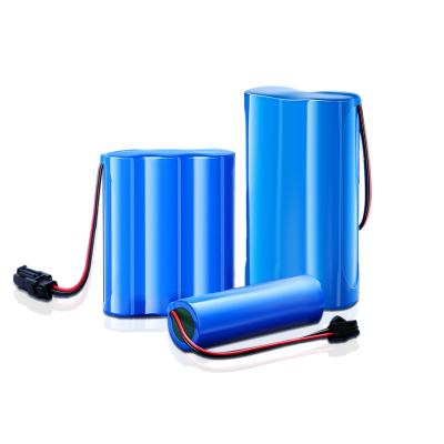 China Custom 18650 Li Ion Battery Pack 7.4v 11.1v 14.8v 18.5v 22.2v 2.2Ah 5Ah 10Ah 12Ah 15Ah for sale